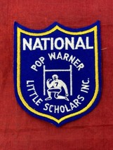 National POP WARNER Little Scholars Patch Vintage Football NEW NOS - $4.93