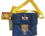 Simpsons 2005 Insulated Lunch Tote &amp; Bag, Blue w/ Yellow Strap, Homer Do... - $18.69