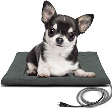 2024 New Outdoor Pet Heating Pad For Cat Dog, Heated Cat Mat Dog Mat With Auto T - £28.48 GBP