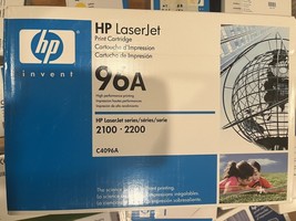 HP C4096A Black Toner Cartridge Genuine 96A- New - $39.60