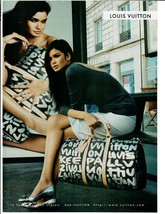 2001 Louis Vuitton Original Magazine Print Ad Women's Handbag Purse Duffel Bag - $12.55