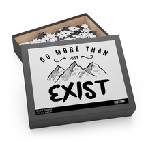 Motivational Jigsaw Puzzle, &quot;Do More Than Just Exist&quot; - 3 Sizes Available (120/2 - £20.58 GBP+