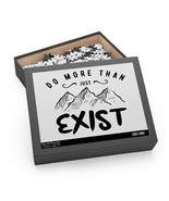 Motivational Jigsaw Puzzle, &quot;Do More Than Just Exist&quot; - 3 Sizes Availabl... - £20.14 GBP+