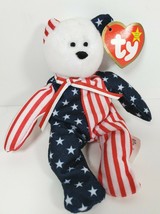 Ty Teenie Beanie Spangle The Bear American McDonald&#39;s 5&quot; Size - $9.85