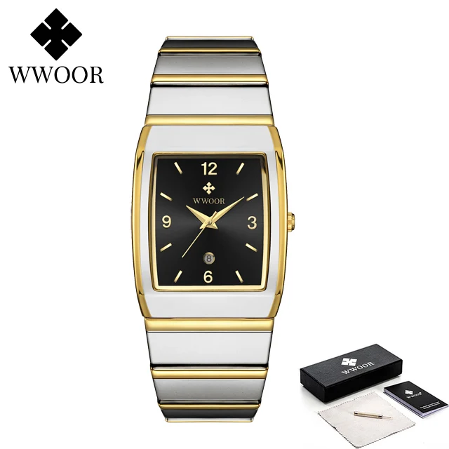 Relogio Masculino New Man&#39;s Square Watch For Men with Automatic Date Lux... - $36.48