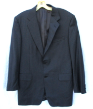 Canali Double Vent Jacket Blazer Lightweight Wool Cupro Lining US 38 R Italy 48 - £33.87 GBP