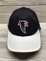 Atlanta Falcons NFL Cap Hat VTG Snapback Black W White Bill HTF? Fast Sh... - $19.79