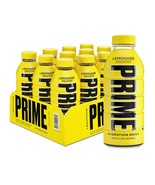 Prime Hydration Lemonade 16.9 Fl Oz Bottles 12 Pack  - $855.11 MXN