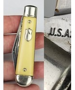 MYSTERY vintage pocket knife USA cigar two blade 1960&#39;s - $29.99