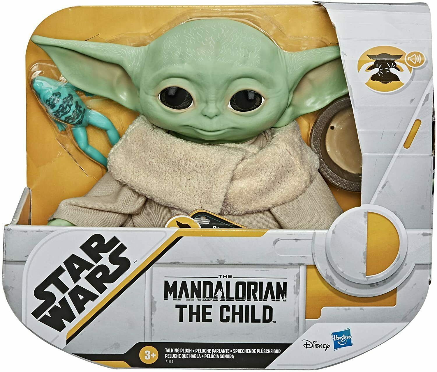 Primary image for Star Wars The Mandalorian THE CHILD Talking Plush 7.5" Brand New