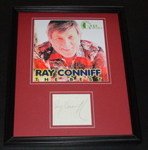 Ray Conniff Signed Framed 11x14 Photo Display - £51.36 GBP