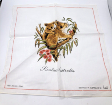 Australia Handkerchief Designs by Neil Australian Designer Koala Bears V... - $20.35