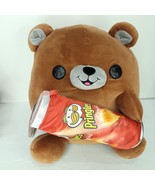 ZURU Snackles Series Terry The Pringles Bear Plush Stuffed Animal New 13&quot; - $553.43 MXN