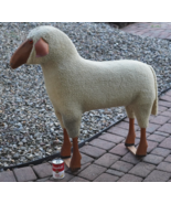 Sheep Sculpture Footstool 80&#39;s Hanns-Peter Krafft / Meier C.  Germany  3... - $931.99