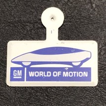 Epcot Gm World Of Motion 1983 Pin Button Walt Disney World Test Track Souvenir - £10.03 GBP