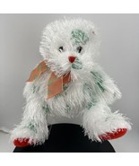 2005 TY Punkies - LIL&#39; SANTA CLAWS the Bear (9 inch) White Fuzzy Christm... - $9.77 CAD