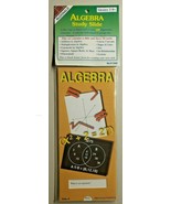 McDonald Algebra Study Slide 100 Concepts W/ 10 Cards Kids Grades 7-9 S ... - £10.35 GBP