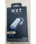 NXT Technologies USB 2.0 Travel HUB w/ 4 USB-A Ports NEW IN BOX - €8,67 EUR