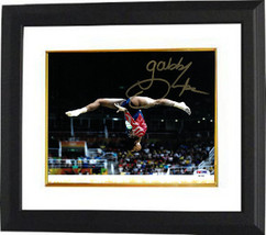 Gabby Douglas signed 2016 Rio Olympics Gymnastic 8x10 Photo Custom Framing- PSA  - £107.87 GBP