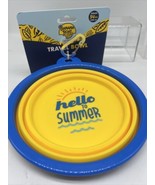 Banana Bowl For Dogs Collapsible Travel Bowl Camping Carabiner ￼34oz COM... - $116.40 MXN