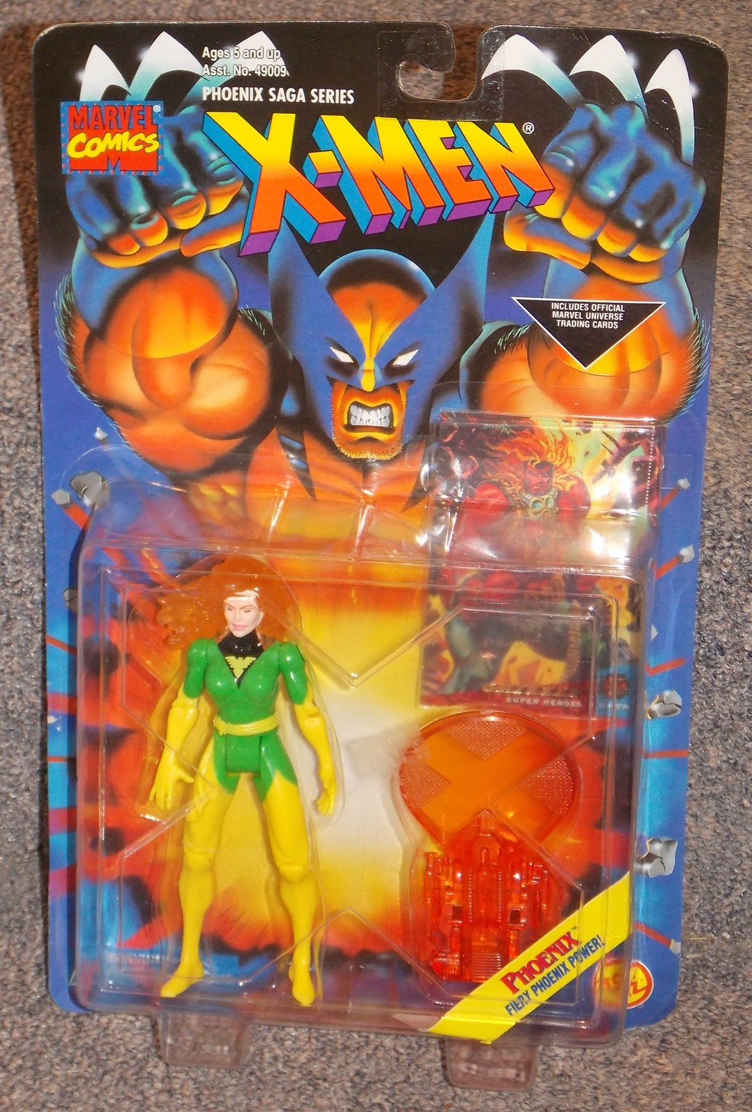 Primary image for Vintage 1985 Marvel X Men Phoenix 5 inch Action Figure New In The Package