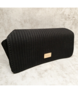 Dolce &amp; Gabbana Black Striped Fabric Eyeglasses Sunglasses Magnetic Case - $19.75