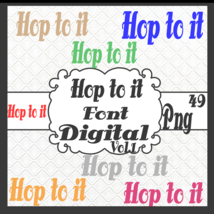 Hop to it Font Digital Vol.1 - £0.98 GBP