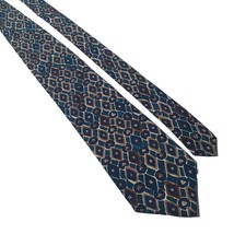 Gino Pompeii Men Necktie Tie Vintage Designer Accessory Work Office Dad Gift - £17.56 GBP