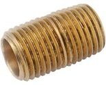 Anderson Metals 38300 Lead Free Red Brass Pipe Fitting, Nipple, 1/2" x 1... - $21.63