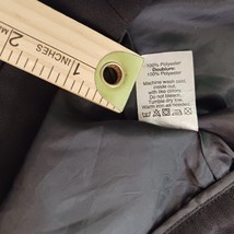 J Crew Women Sz 6 Crepe Tilted Wrapped Pencil Lined Skirt Black/White Edge C5875 image 5