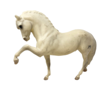 VTG Breyer #68 Legionario III Andalusian Stallion Alabaster w/ Brand - $49.49