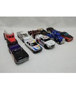 Lot Of (10) Matchbox Hotwheel And Unbranded Mixed Toys And Trucks - $280.60 MXN