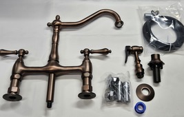 Signature Hardware 329239 Bellevue Bridge Kitchen Faucet - Oil Rubbed Bronze - $239.90