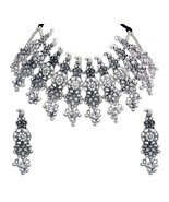 Total Fashion Oxidised Silver Jewellery Looklike Choker Necklace Women &amp;... - £14.95 GBP