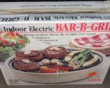 Vintage DAZEY Indoor Smokeless BBQ Grill 1100 Watt Model DSG 130 BRAND NEW - $118.79