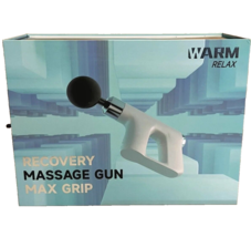 Warm Relax Personal Massager New Recovery Massage Gun New SEALED ELEC - $101.49