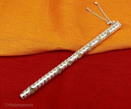 7&quot; inches long Sterling silver shree krishna flute best gift puja articl... - $133.05