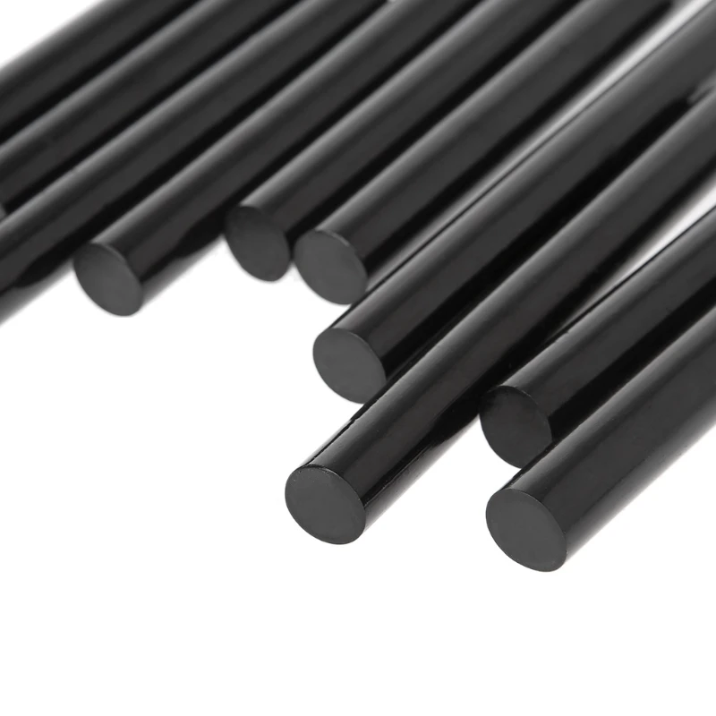 Sporting 5/10/12/50pcs Hot Melt Glue Stick Black High Adhesive 11mm For DIY Craf - £18.48 GBP