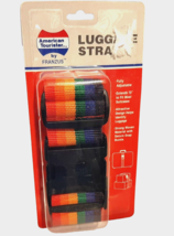 NEW Luggage Belt Strap 72&quot; Vintage 1992 American Tourister Rainbow Pride... - $187.07 MXN