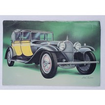 Postcard of 1931 Bugatti Royale Berline De Voyage Dominos Pizza Ann Arbor MI 198 - £5.04 GBP