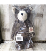 Boyds Bears Gen -Yoo -WINE Christmas Bear w/ Bells HUBBARD Q BEARSLEY 16... - £23.64 GBP