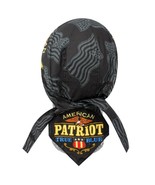 American Patriot Skull Cap Hat Doo Rag Biker Bandana Terrycloth Sweatband - £6.35 GBP