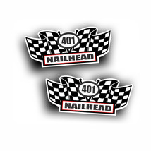 401 NAILHEAD air cleaner decal Fits Buick engine, muscle classic car hot rod 2X - £11.13 GBP
