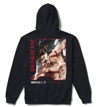 Primitive Black Attack on Titan Future Memory Fleece Hoodie size L Shonen Manga - £42.01 GBP