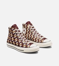 Converse Chuck 70 High Twisted Classics Dark Beetroot Dark Soba Egret 6 ... - £47.59 GBP