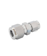 1Pc 1/8&quot;x 1/4&quot;, 3/8&quot;x 1/2&quot; Reducer Straight Through Ferrule Pipe Tube Co... - $7.57 CAD+