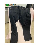 Black Levi 501 Button Fly Jeans Size 33x30 - $24.75