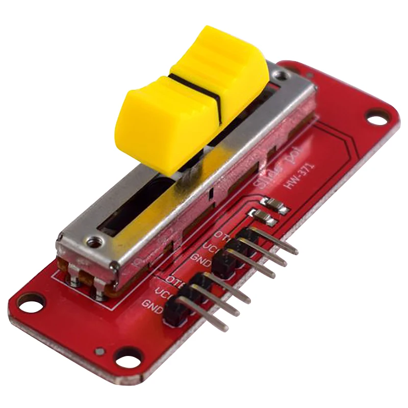 HOT-Mini Slide Potentiometer 10KΩ Linear Module Dual Output For Mcu Arduino Arm - £6.61 GBP