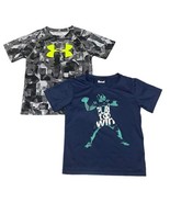 Under Armour Youth Boys Set Of 2 Shirts Size 7 (lot 98) - £15.20 GBP
