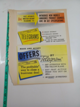 western union ads make and accept offers  2 sides (Book 1 #12) - £4.49 GBP